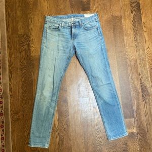 Light wash Rag and Bone boyfriend jeans